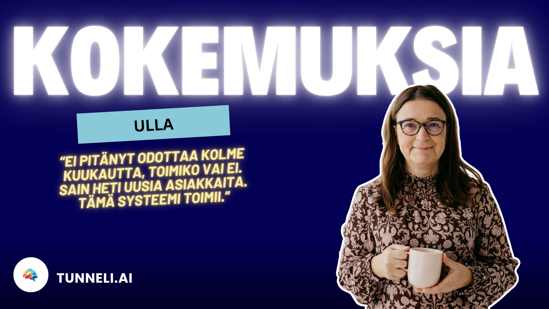 "Nyt tai ei koskaan" – näin terapeutti Ulla löysi uskon yrittäjyyteensä uudelleen 19 vuoden jälkeen