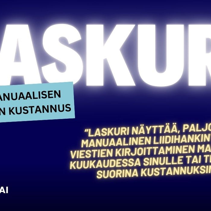 Manuaalisen työn kustannus­laskuri