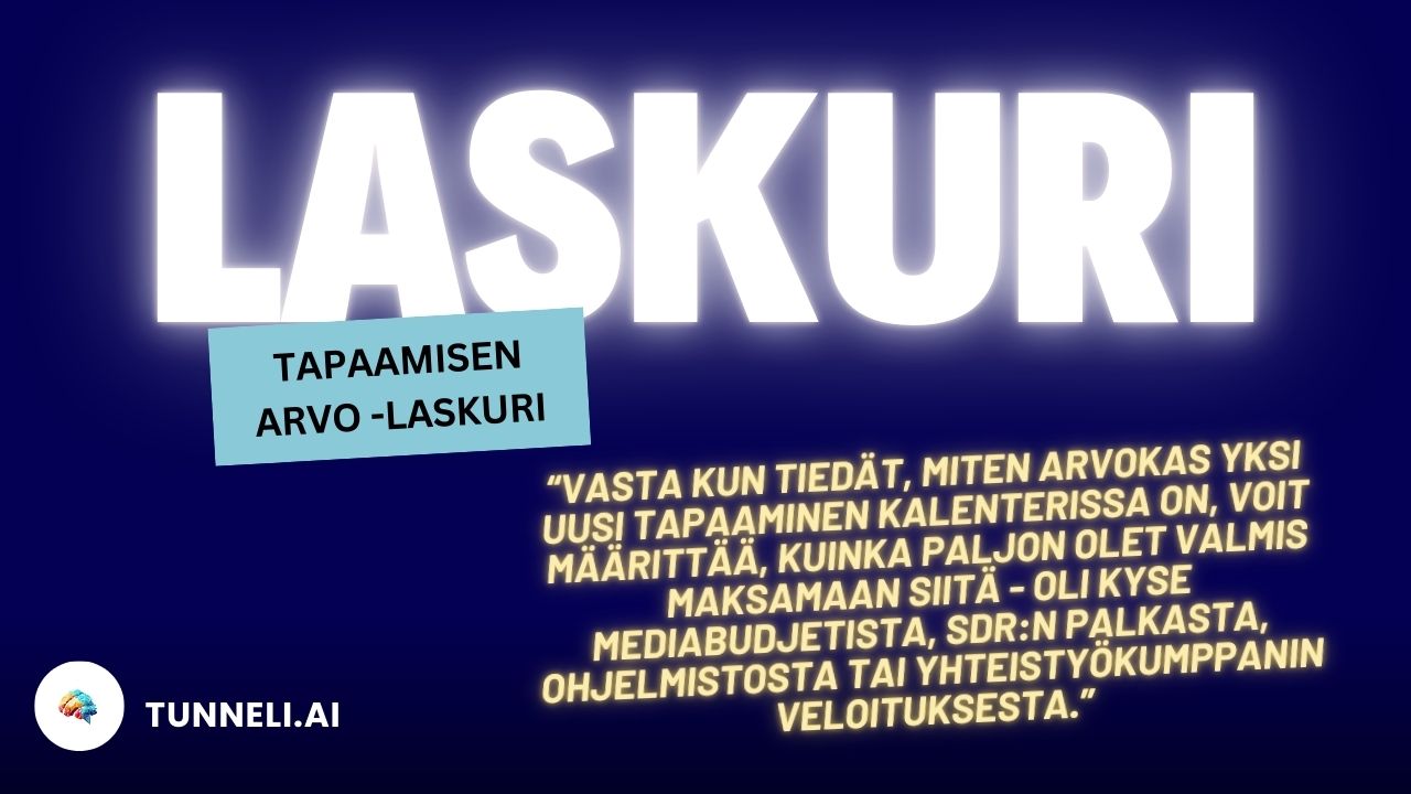 Tapaamisen arvo ‑laskuri