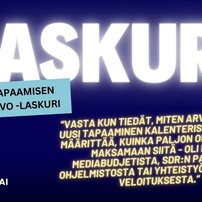 Tapaamisen arvo ‑laskuri