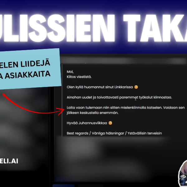 Miksi kohtelen liidejä kuin maksavia asiakkaita