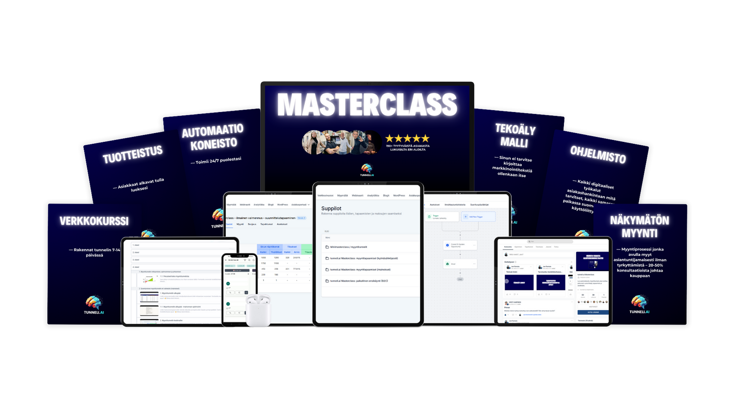 Rakenna oma myyntitunnelisi askel askeleelta