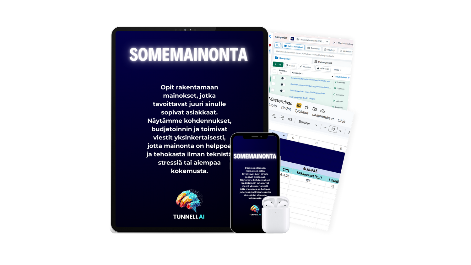 3️⃣ Somemainonta – tuo oikeat ihmiset tähän tunneliin